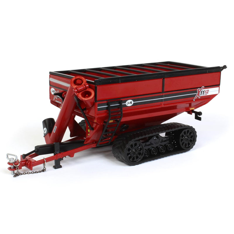 1/64 Red J&M X1112 Grain Cart on Tracks