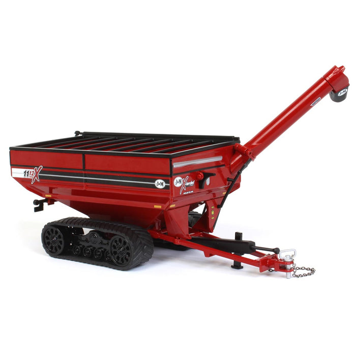 1/64 Red J&M X1112 Grain Cart on Tracks