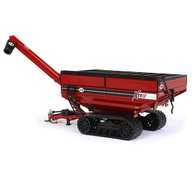 1/64 Red J&M X1112 Grain Cart on Tracks