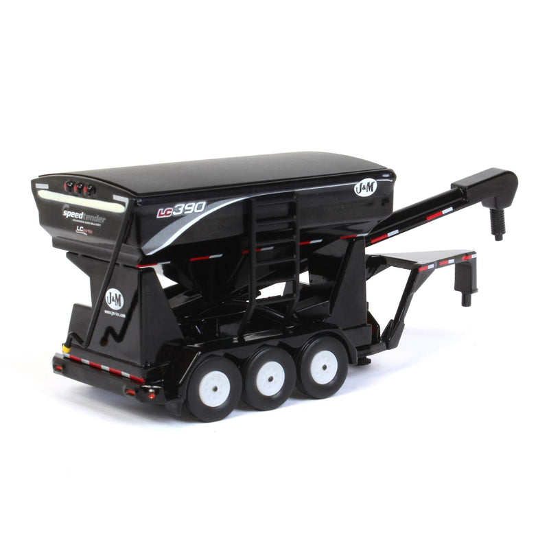 1/64 Black J&M LC390 Tri-axle Gooseneck Seed Tender by SpecCast