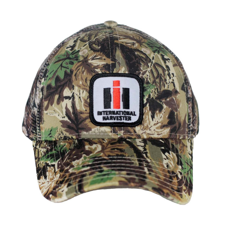 International Harvester Logo Camo Cap with Mesh Back