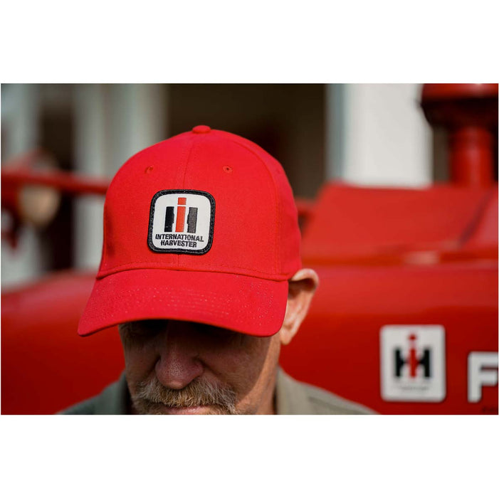 International Harvester Logo Solid Red Cap