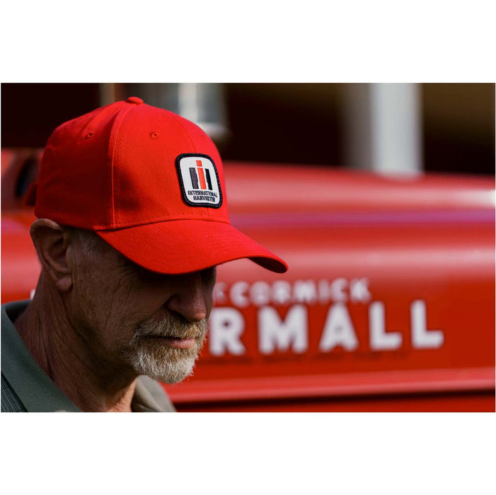 International Harvester Logo Solid Red Cap