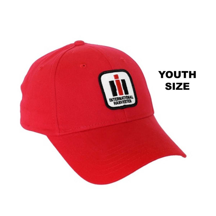 YOUTH International Harvester Logo Red Cap