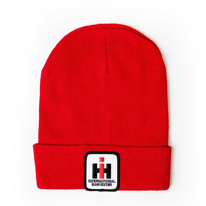 International Harvester Logo Red Beanie Hat