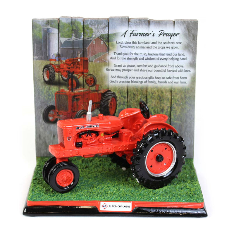 Allis Chalmers WD-45 "A Farmer's Prayer" Resin Sculpture