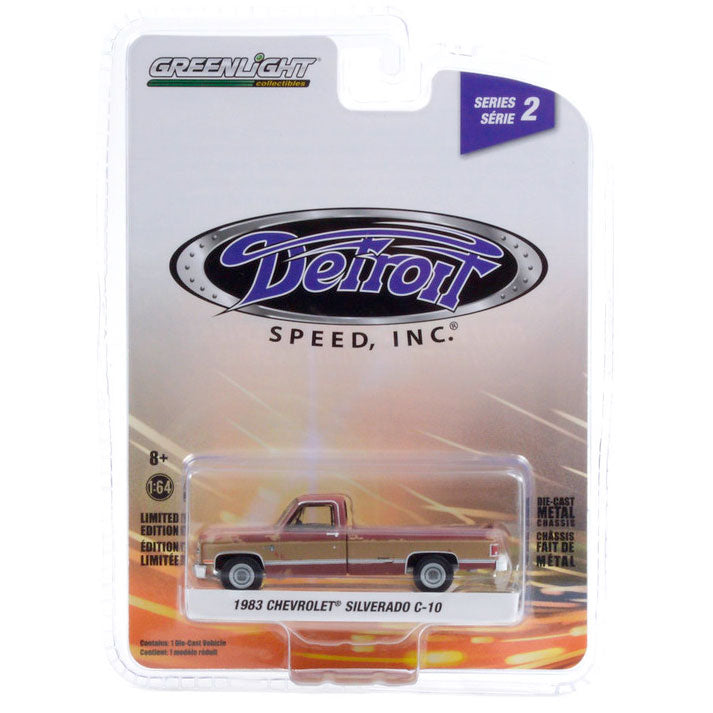 1/64 1983 Chevrolet Silverado C-10, Detroit Speed, Inc. Series 2 by Greenlight