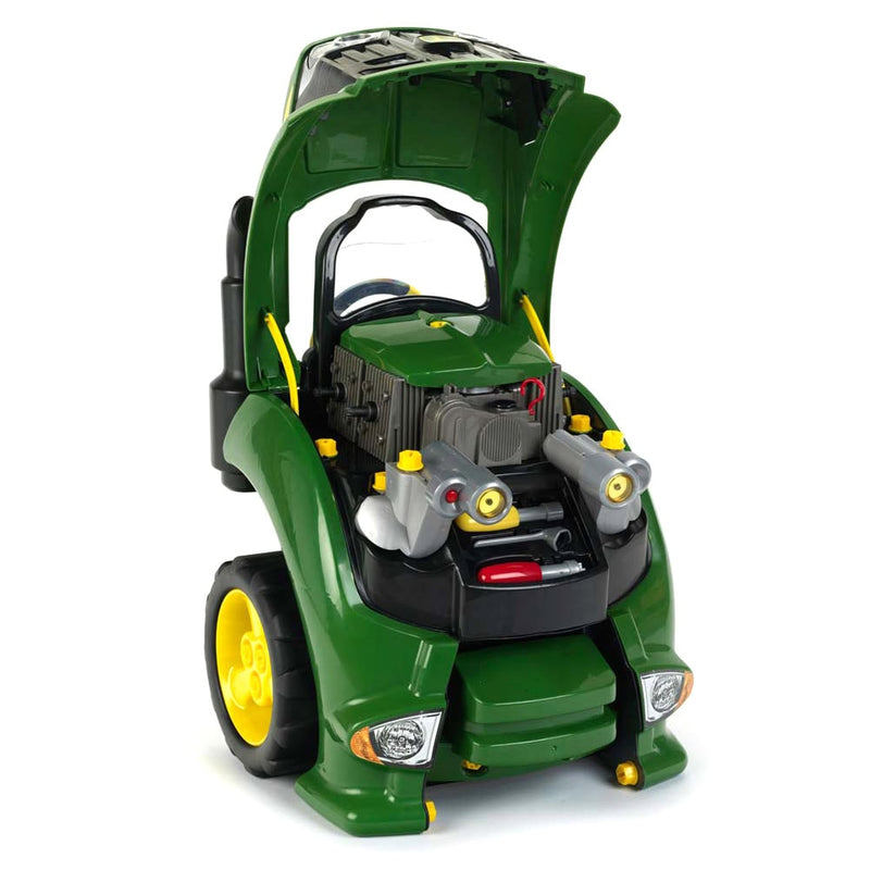 John Deere Kids Toy Tractor Engine Repair Set with Tools