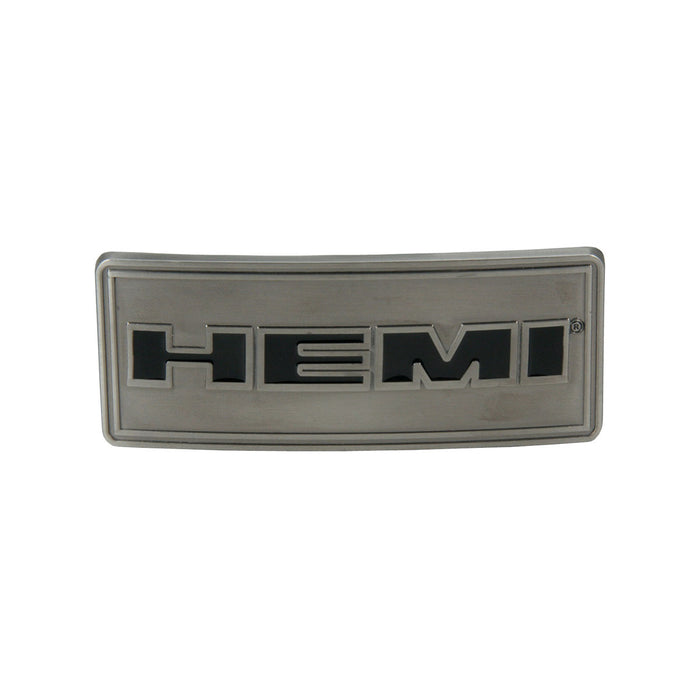 HEMI Logo Black Enamel Belt Buckle