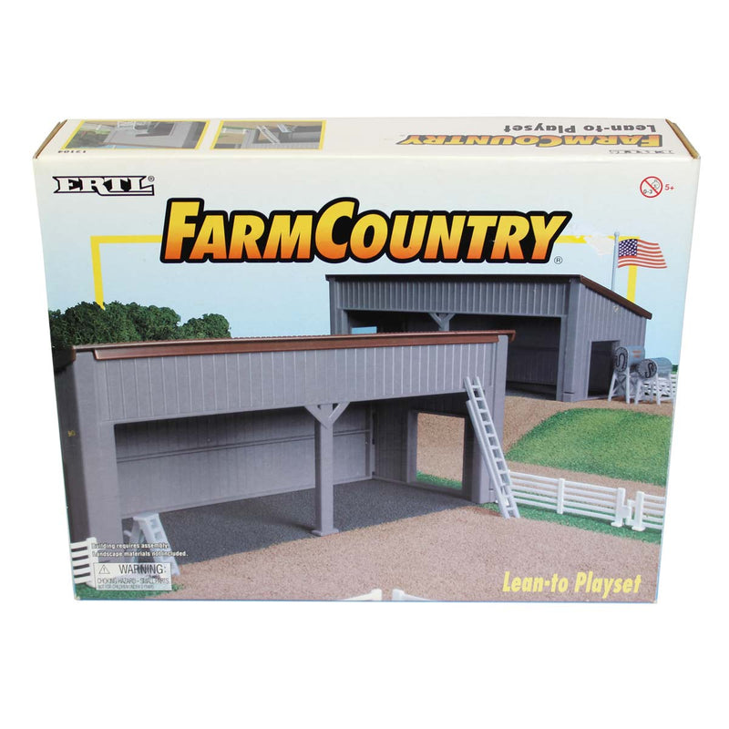 1/64 ERTL Farm Country Plastic Lean-to Playset
