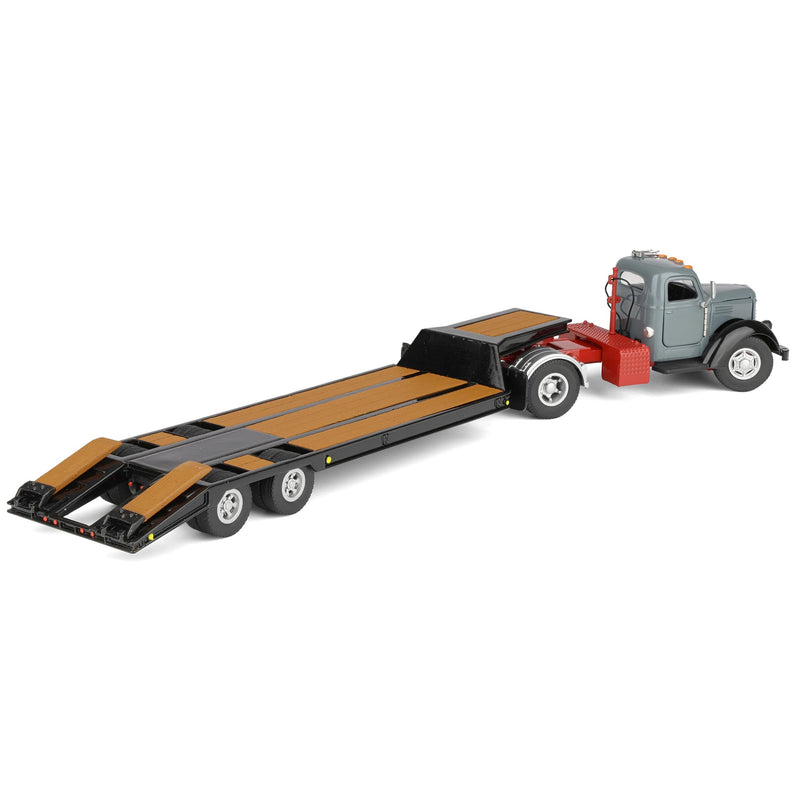 1/50 Gray International KB-8 with Tandem Axle Lowboy Trailer