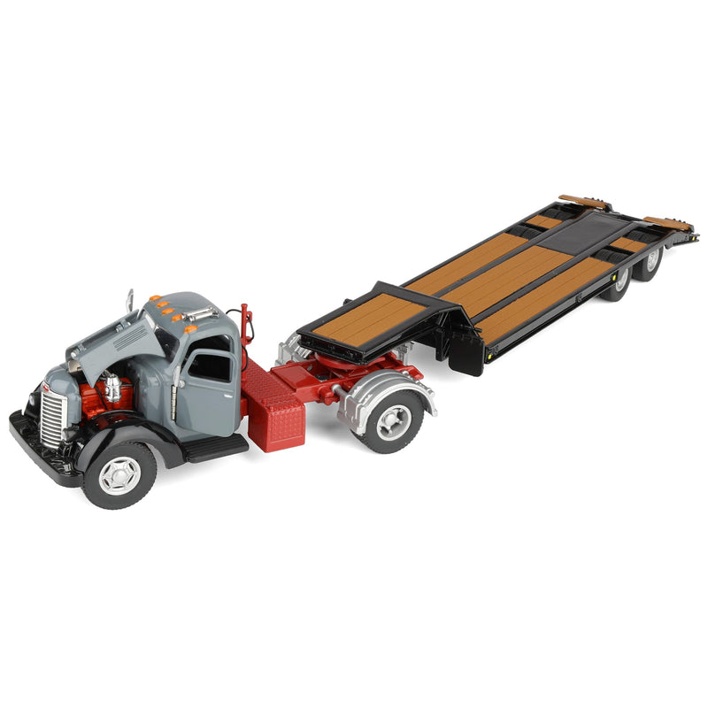 1/50 Gray International KB-8 with Tandem Axle Lowboy Trailer