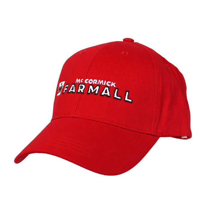 IH Farmall McCormick Logo Solid Red Cap