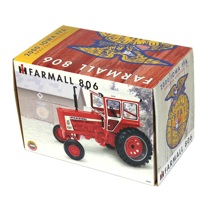 1/16 IH Farmall 806 w/ Hiniker Cab, 2000 Iowa FFA Special Edition