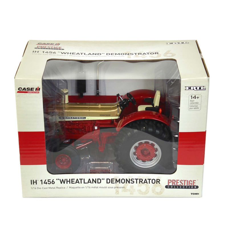 1/16 International Harvester 1456 Wheatland Gold Demonstrator, ERTL Prestige Collection - LOOSE