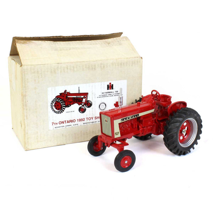 1/16 IH Farmall 706 Wide Front, 1992 Ontario Toy Show