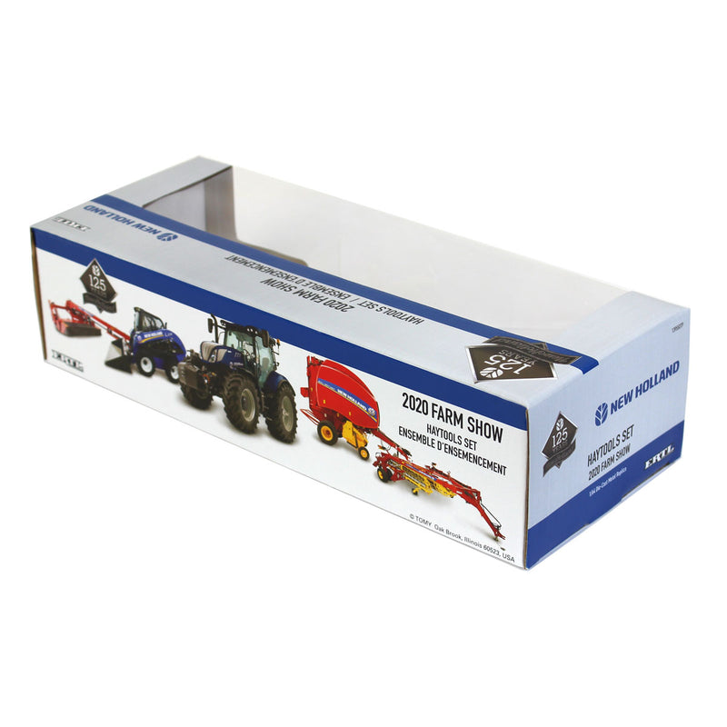 1/64 New Holland 5 Piece Set, 125th Anniversary One Time Production, 2020 Farm Show