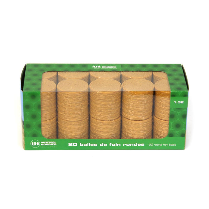 1/32 Pack of 20 Round Bales
