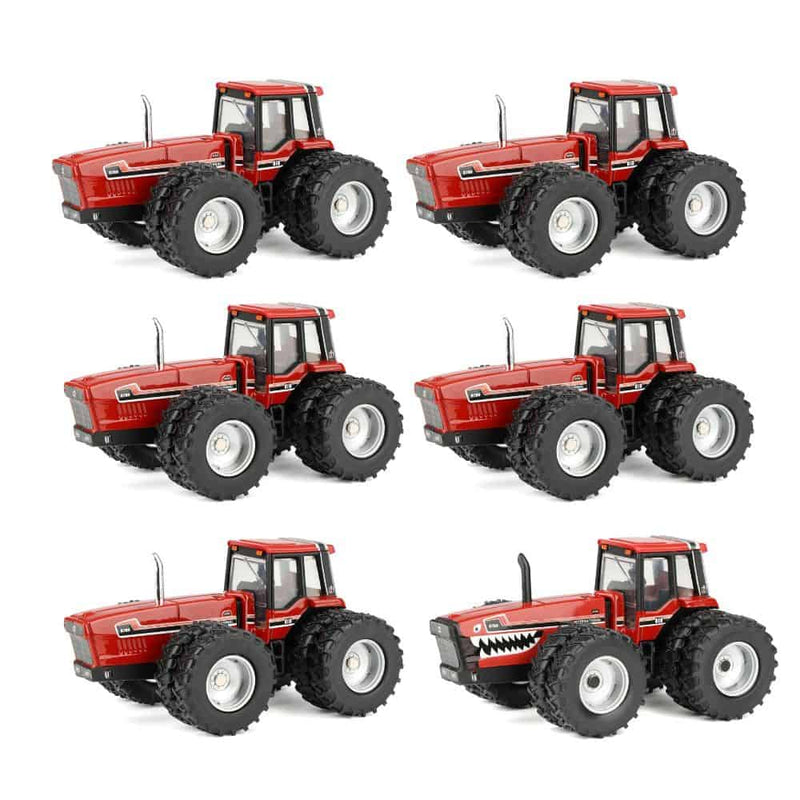 Sealed Case of 6 ~ 1/64 International Harvester 6788 4WD 2+2 Tractor, Outback Toys Exclusive, ERTL Prestige Collection