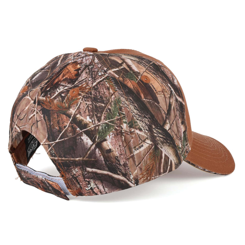 International Harvester Logo Brown Camo Cap