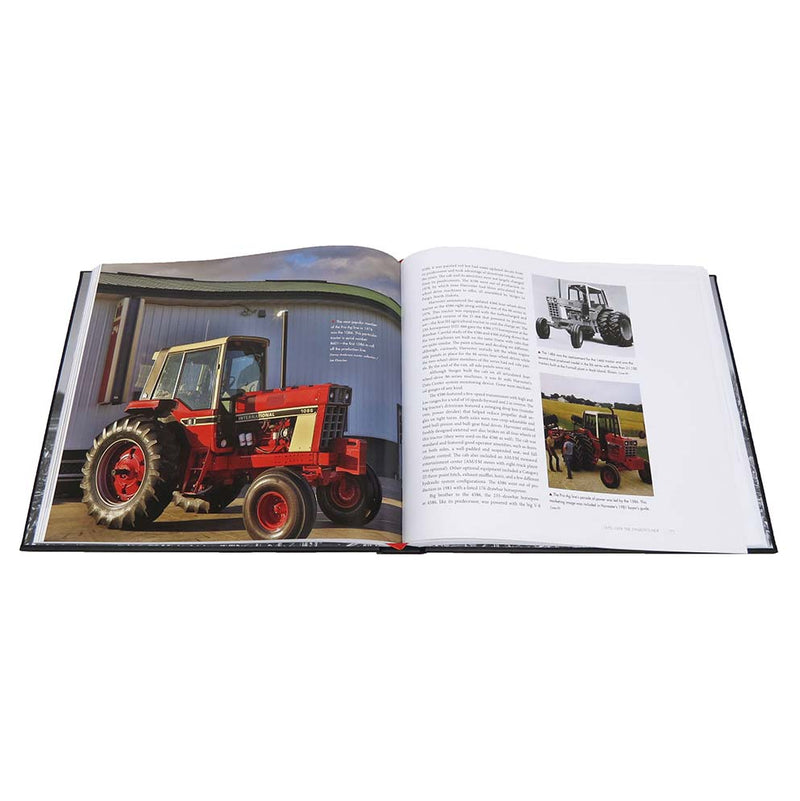 Brown Leather Cover RED Tractors 1958-2013 Hardbound Book Limited Collectors Edition