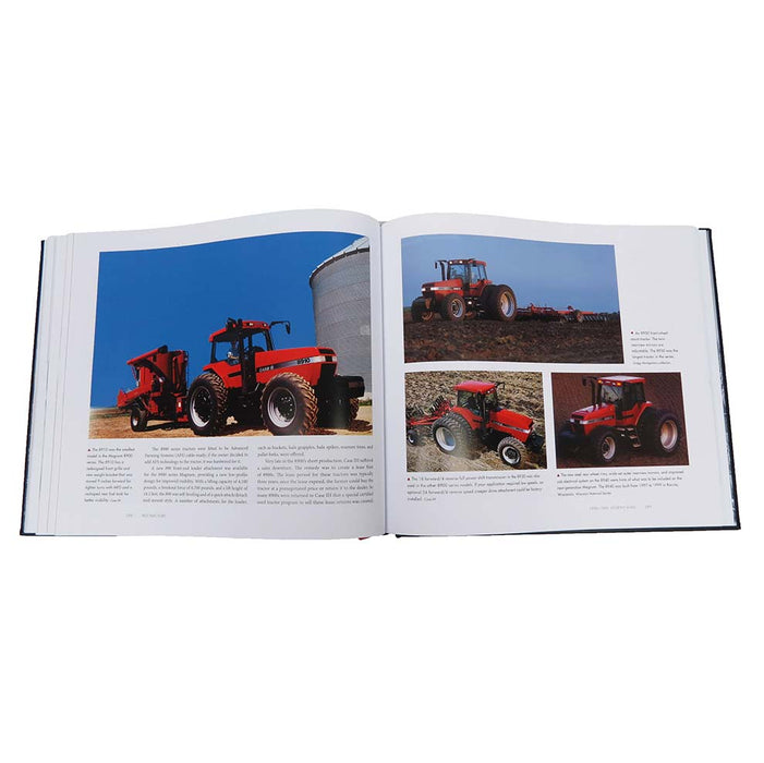 Brown Leather Cover RED Tractors 1958-2013 Hardbound Book Limited Collectors Edition