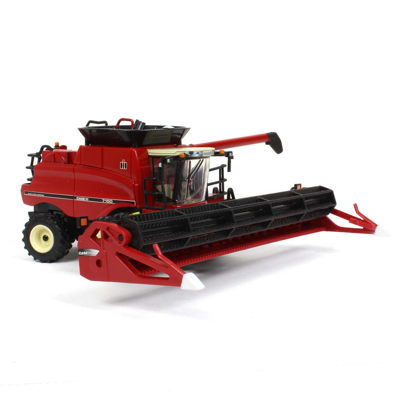 1/64 Limited Edition Vintage IH-Case IH 7150 Combine with Corn and Grain Header, ERTL Authentics #10