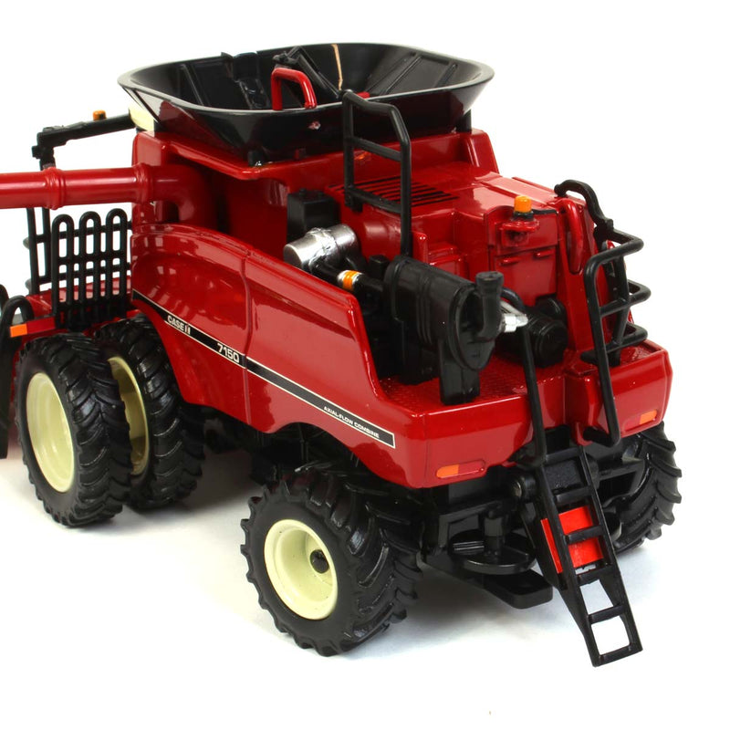 1/64 Limited Edition Vintage IH-Case IH 7150 Combine with Corn and Grain Header, ERTL Authentics #10