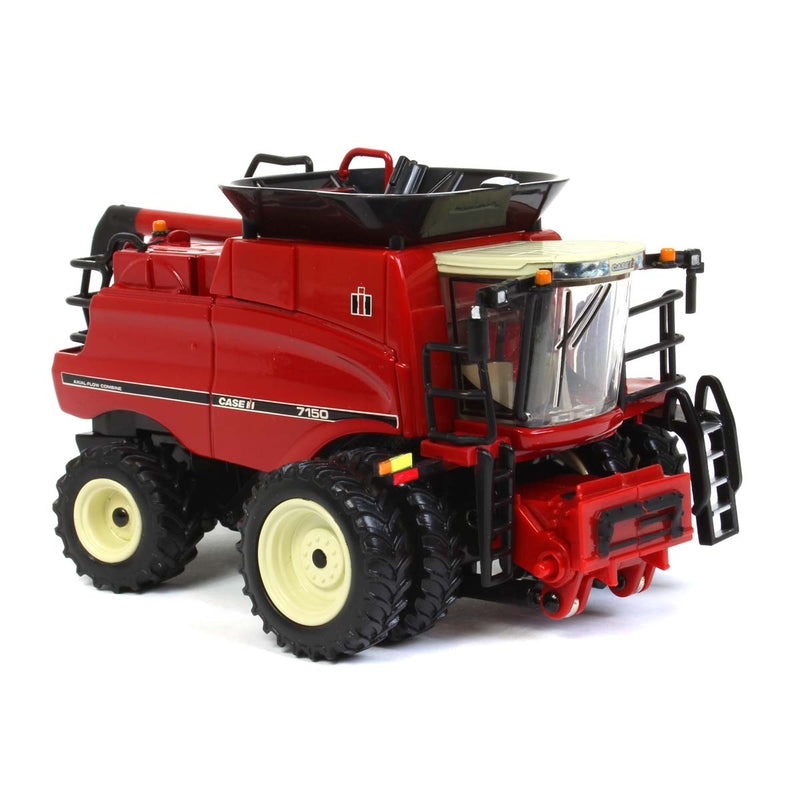 1/64 Limited Edition Vintage IH-Case IH 7150 Combine with Corn and Grain Header, ERTL Authentics #10