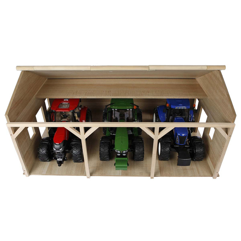1/16 Farm Machinery 3 Bay Shed