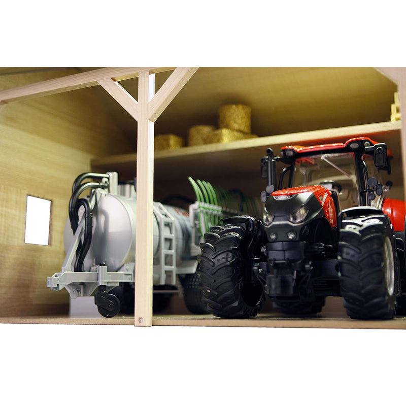 1/16 Farm Machinery 3 Bay Shed