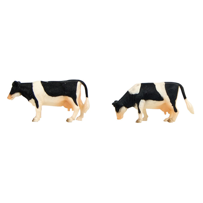 1/32 2 Piece Black and White Cow Set