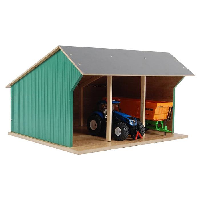 1/32 Farm Machinery 3 Bay Shed