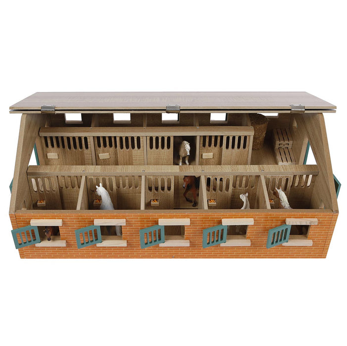 1/32 Deluxe Horse Stable with 9 Stalls