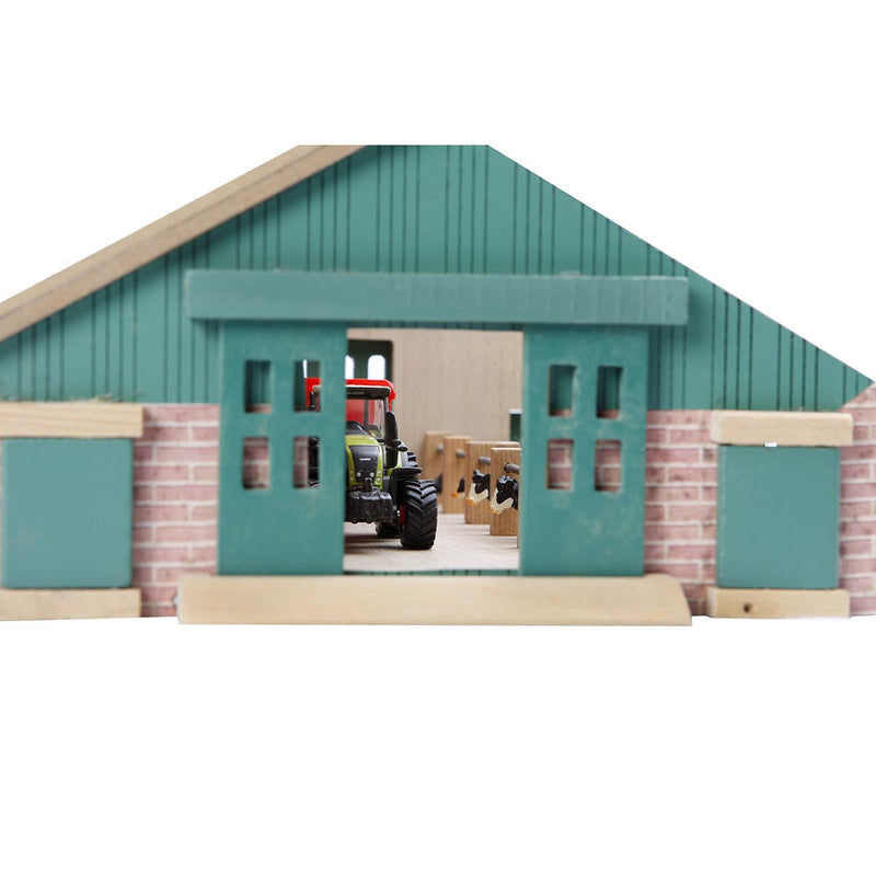 1/87 Deluxe Cattle Barn with Drive Thru Bay