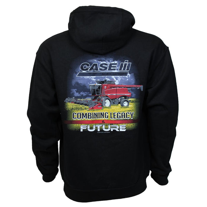 Adult Combining Legacy & Future Vintage Case IH & IH 7150 Combine Hooded Sweatshirt