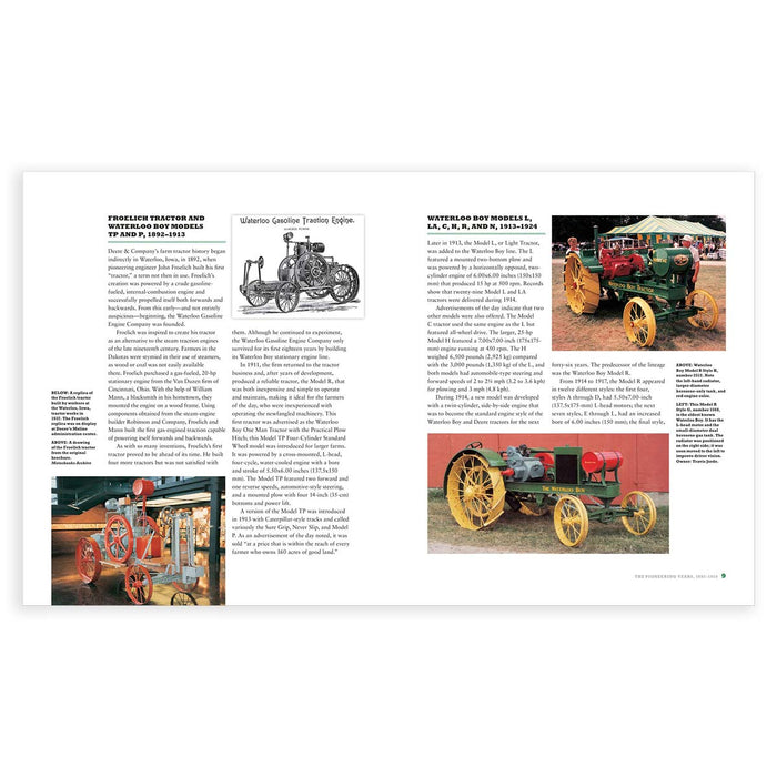 (B&D) Complete Book of Classic John Deere Tractors: The First 100 Years - Damaged Item