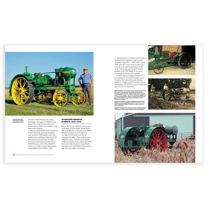 Complete Book of Classic John Deere Tractors: The First 100 Years