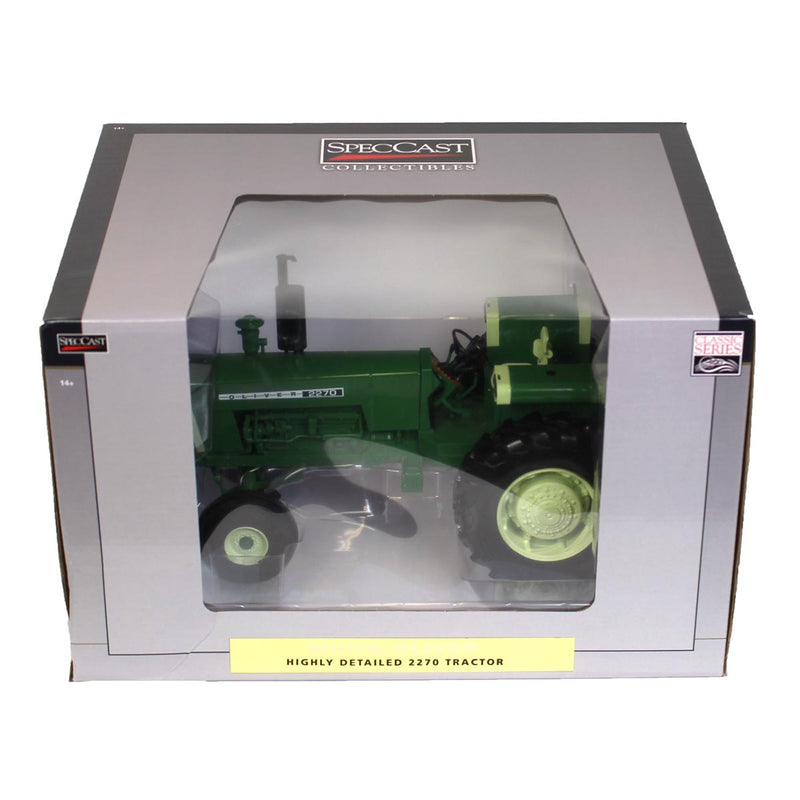 1/16 High Detail White Oliver 2270 Tractor by SpecCast