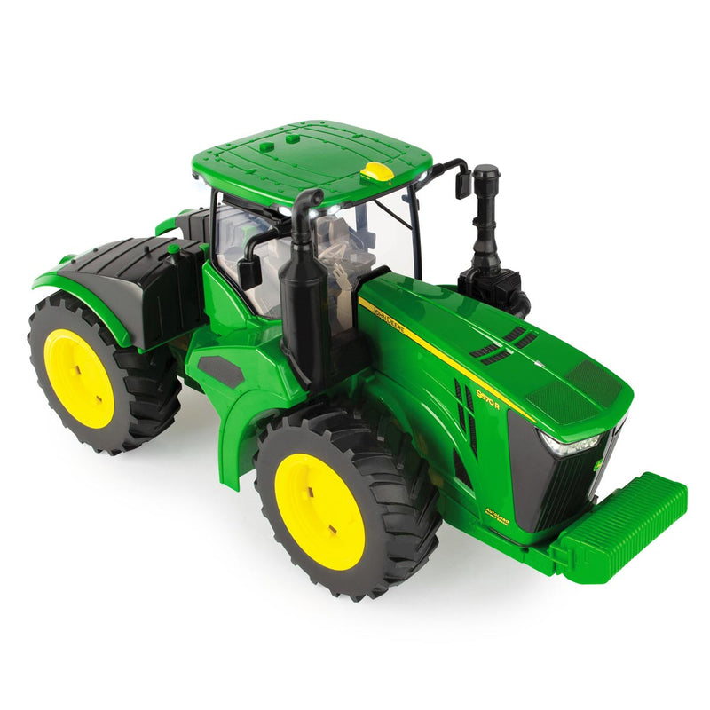 1/16 Big Farm John Deere 9570R 4-Wheel Drive Tractor with 1812DC Pan Scraper, 2 Piece Set