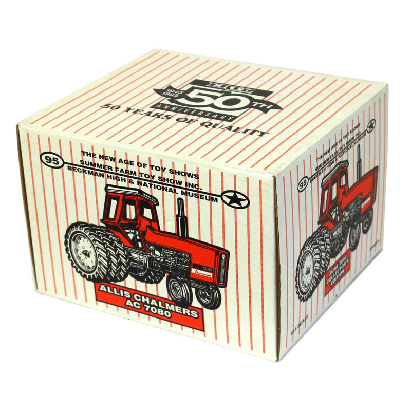 1/16 Allis Chalmers 7080 Tractor with Triples, 1995 Summer Farm Toy Show