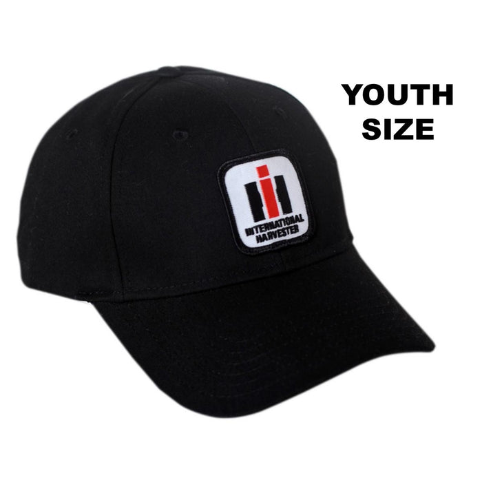 Youth International Harvester Logo Black Cap