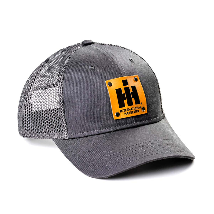 International Harvester Logo Grey Mesh Back Cap