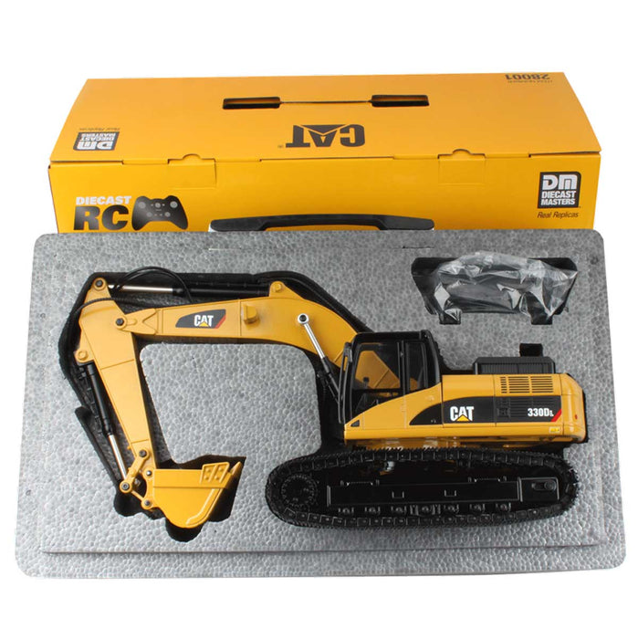 (B&D) 1/20 Caterpillar 330D L Diecast Premium Radio Control Excavator by DieCast Masters - Damaged Item