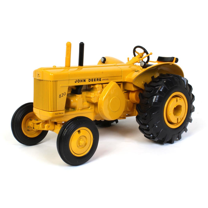 1/16 John Deere 820 Industrial Yellow Diesel, Two-Cylinder 50th Anniversary Edition