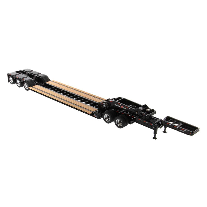 1/50 XL 120 Low-Profile HDG Lowboy Trailer (Outrigger Style) with 2 Boosters and Jeep