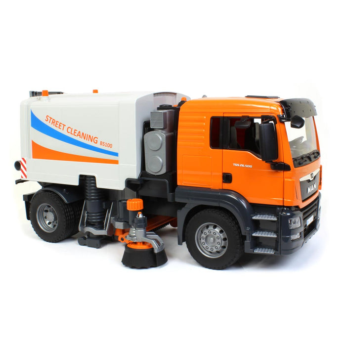 1/16 MAN TGS Street Sweeper by Bruder