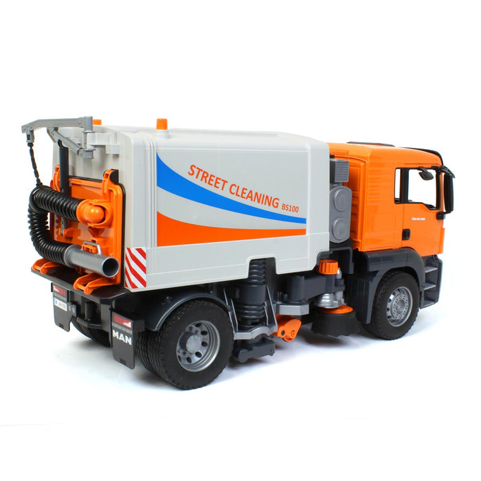 1/16 MAN TGS Street Sweeper by Bruder