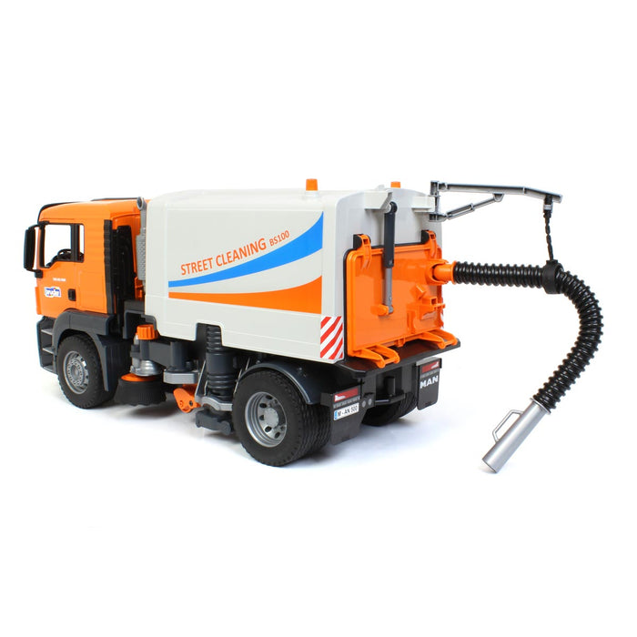 1/16 MAN TGS Street Sweeper by Bruder