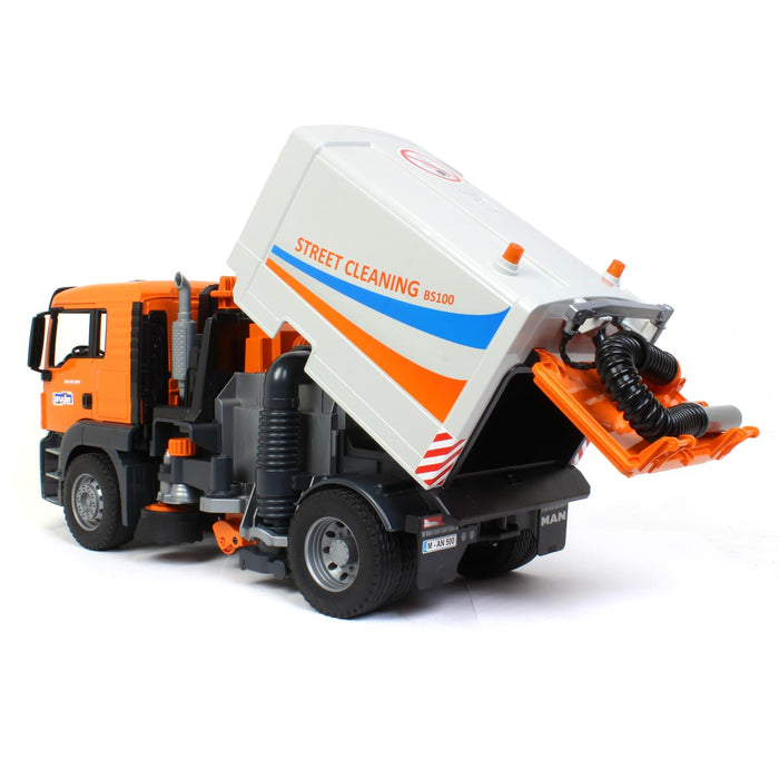 1/16 MAN TGS Street Sweeper by Bruder